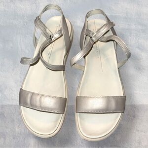 ‼️ECCO FLOWT LX COMFORT CROSS STRAPPY LEATHER SANDALS